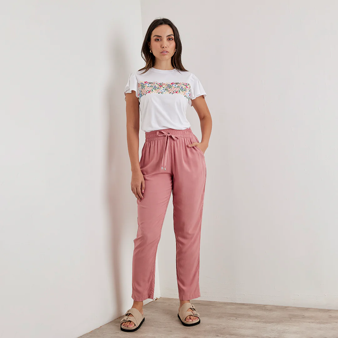 PANTALÓN ROSA TOBILLERO 93528 - Image 3