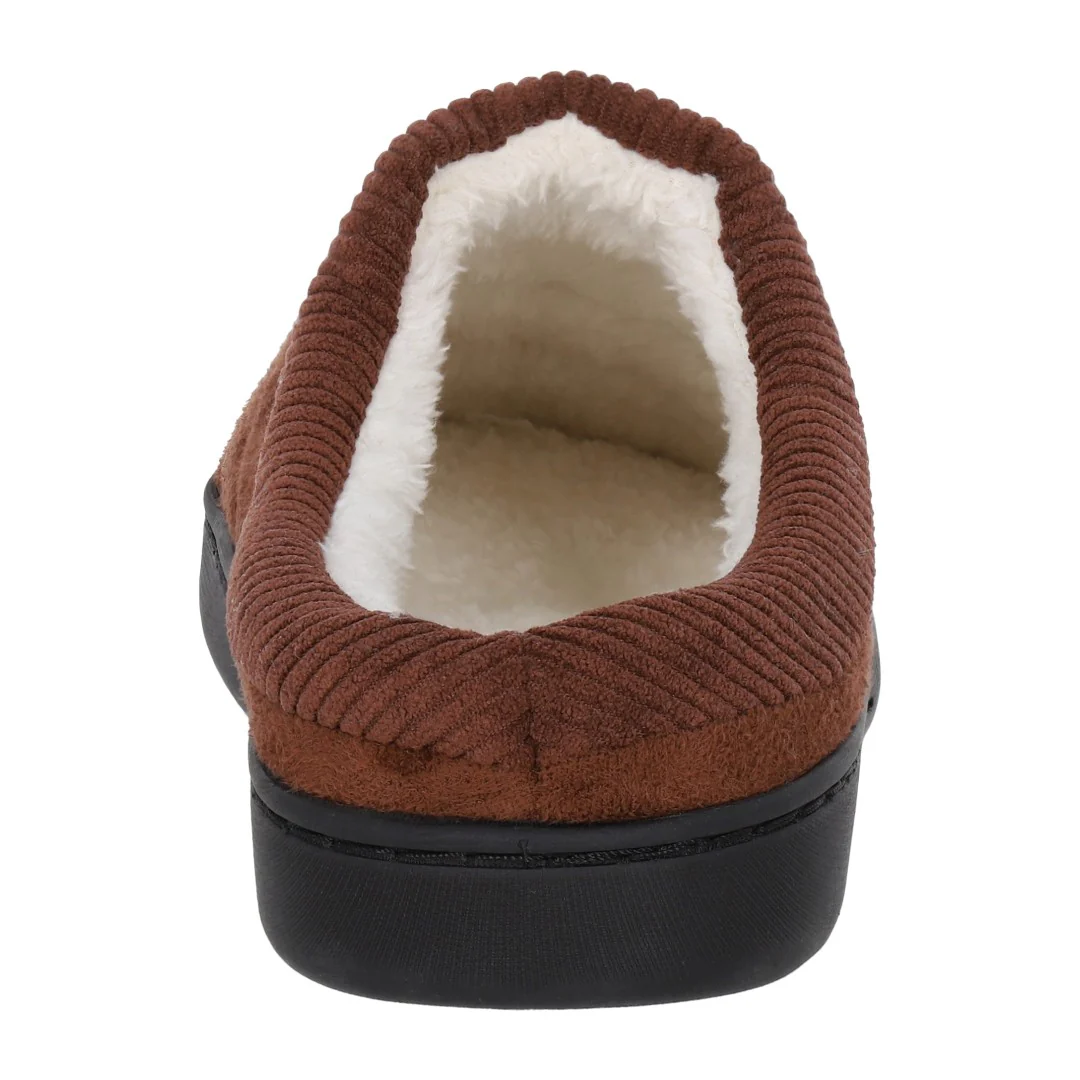 PANTUFLA DE PISO CAFÉ TEXTIL 74506 - Image 3