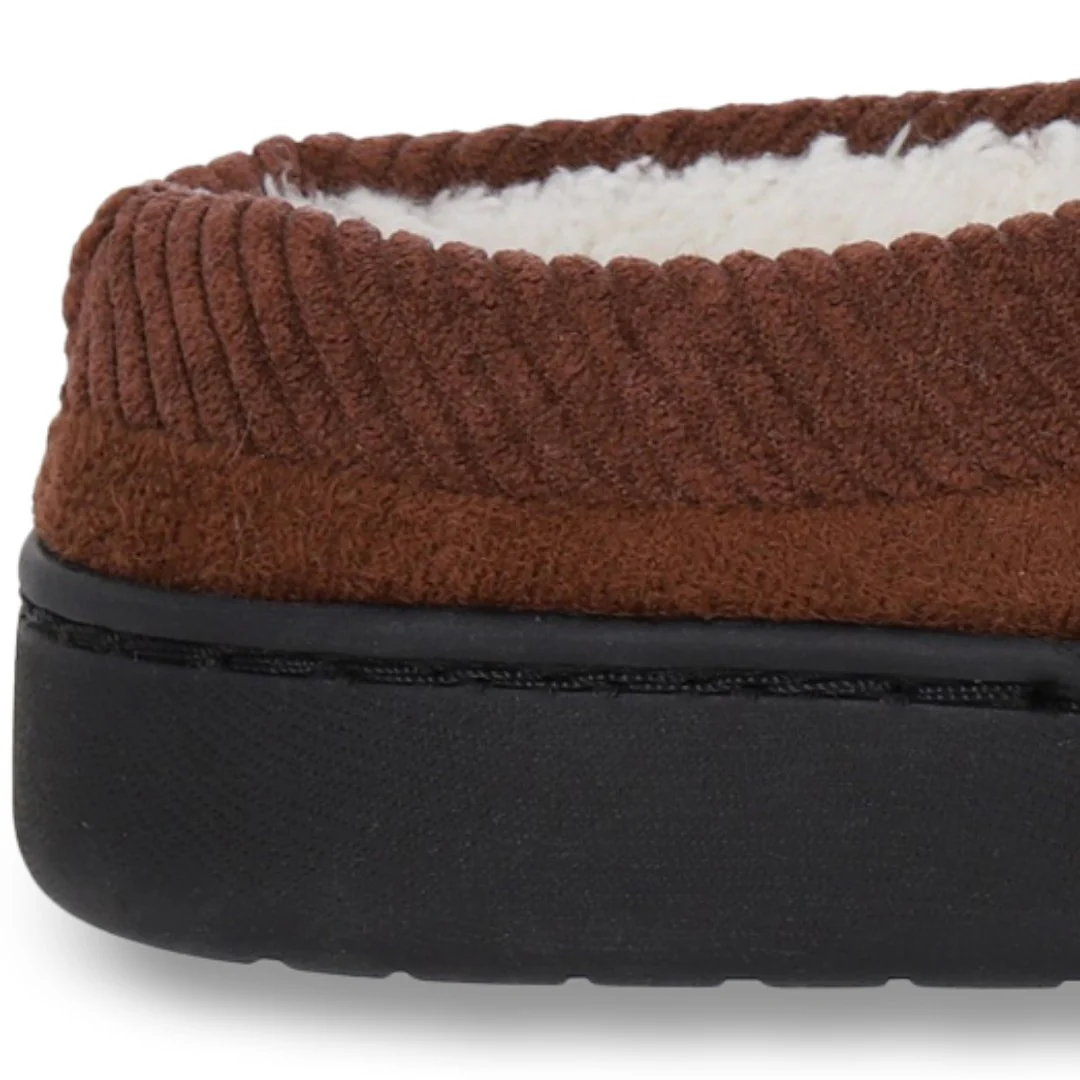 PANTUFLA DE PISO CAFÉ TEXTIL 74506 - Image 6