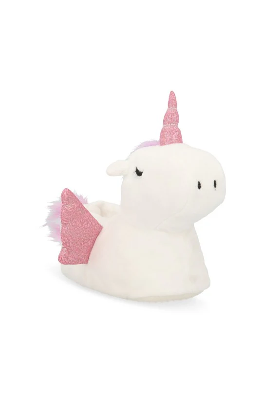 PANTUFLA DE UNICORNIO BLANCO 71789