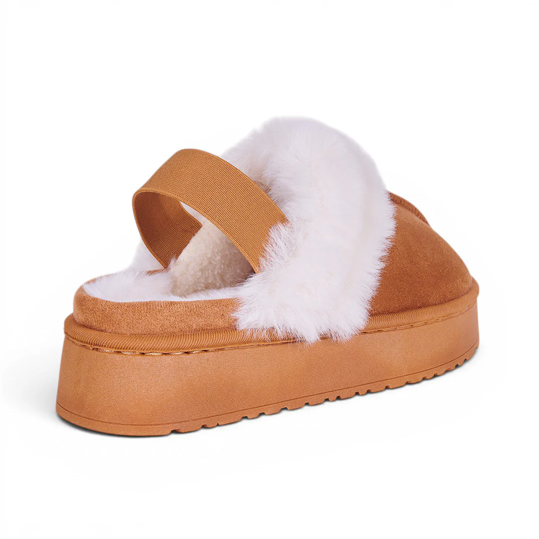 PANTUFLA CON PELUCHE MIEL 71419 - Image 4