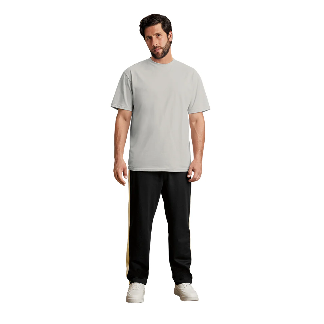 PLAYERA GRIS MANGA CORTA 15442