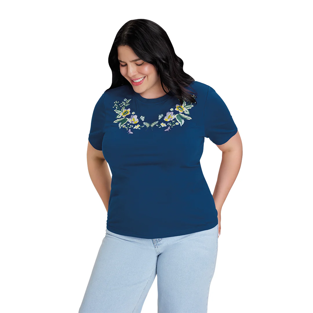 PLAYERA MARINO BORDADO 92643 - Image 2