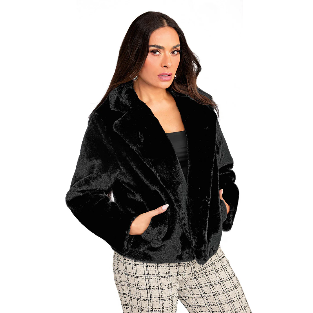 SACO NEGRO EFECTO PELO 90975