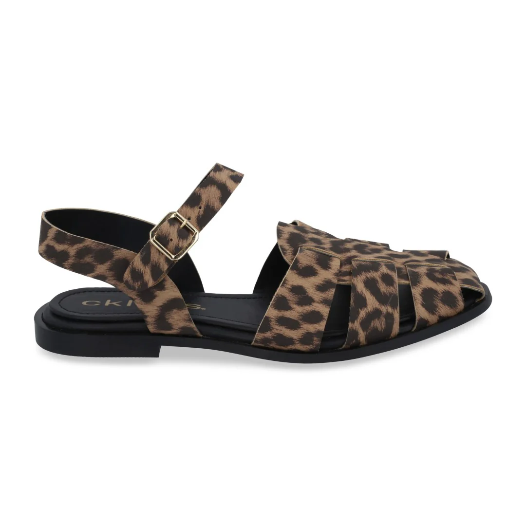 SANDALIA CASUAL ANIMAL PRINT 12605 - Image 2