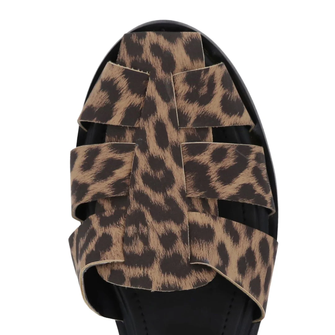 SANDALIA CASUAL ANIMAL PRINT 12605 - Image 6