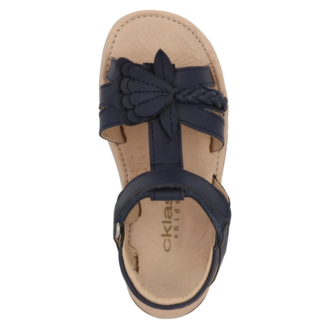 SANDALIA CASUAL LILA Y MARINO CON ADORNO DUO 691 - Image 12