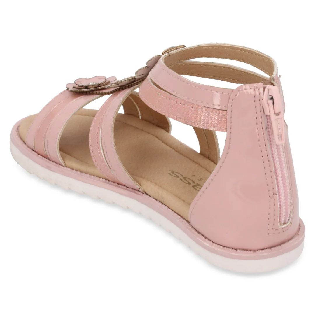 SANDALIA CASUAL ORO Y ROSA CON ADORNO DUO 726 - Image 10