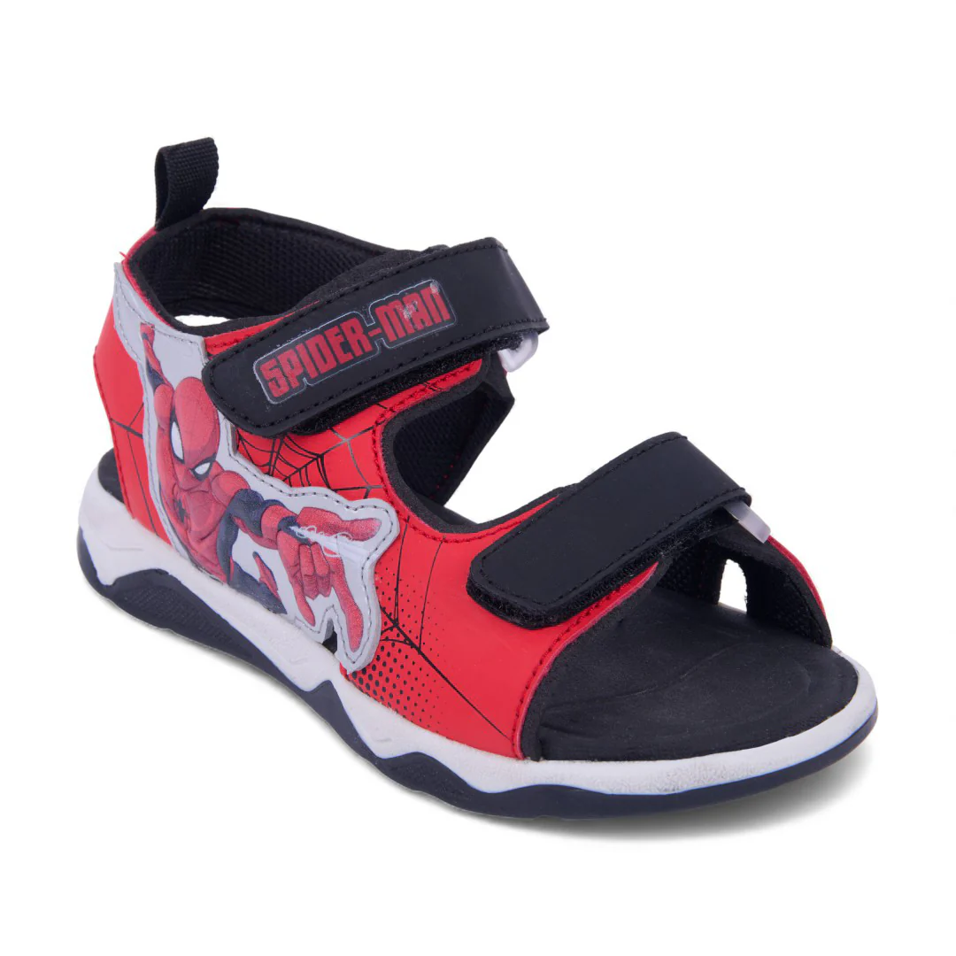 SANDALIA CASUAL ROJO CON ESTAMPADO 09810