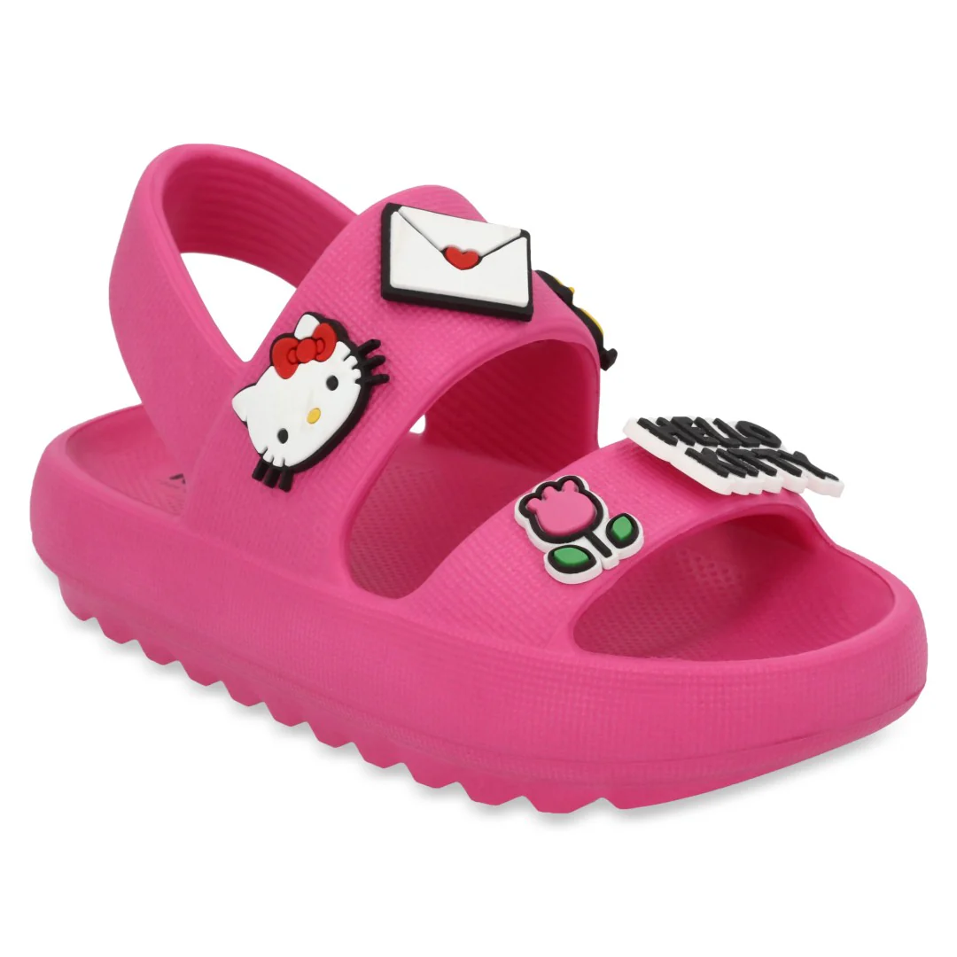 SANDALIA CASUAL ROSA DE HELLO KITTY 06083