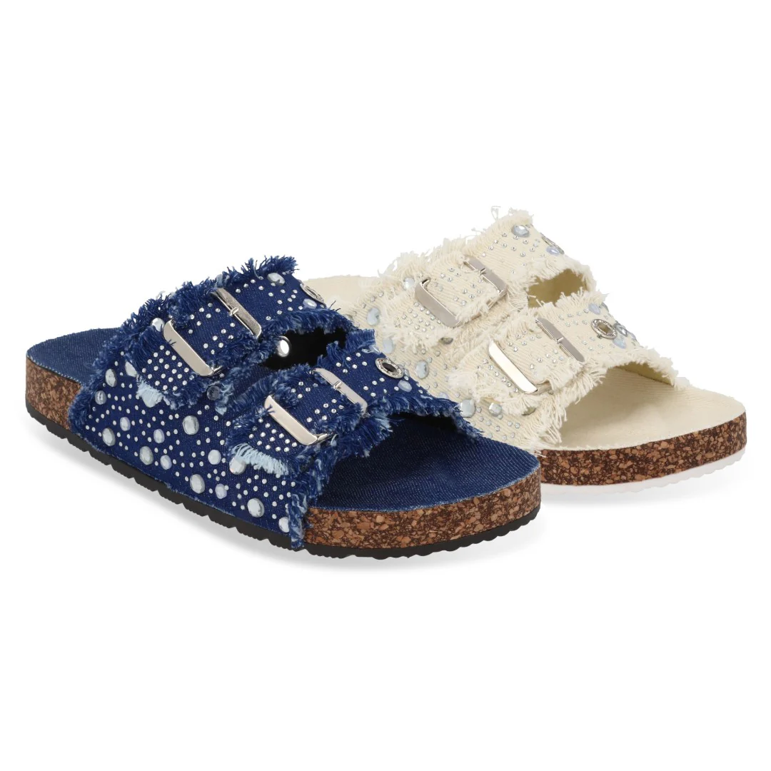 SANDALIA DE CON BRILLOS DE PISO 71058