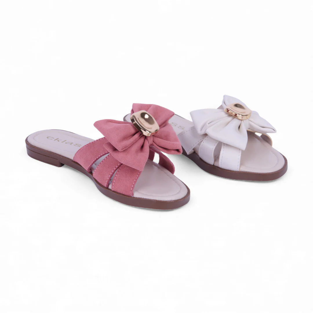 DÚO 414 SANDALIAS DE PISO ROSA Y HUESO 24037