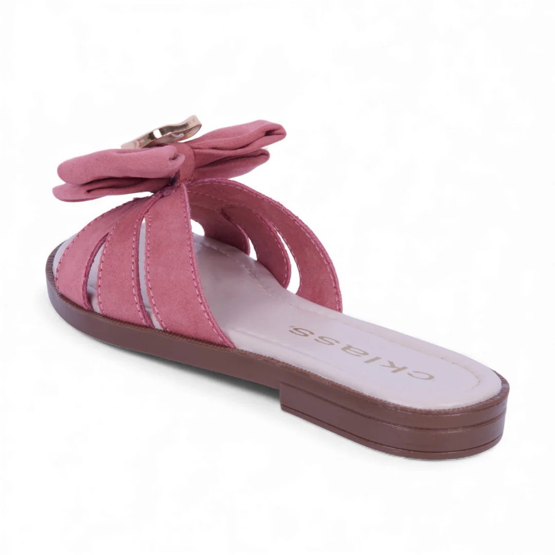 DÚO 414 SANDALIAS DE PISO ROSA Y HUESO 24037 - Image 3