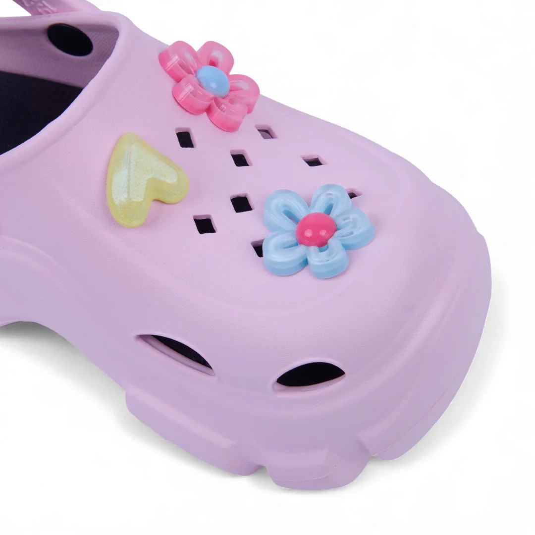 SANDALIA DE PISO ROSA CHUNKY CON FLORES 80592 - Image 12