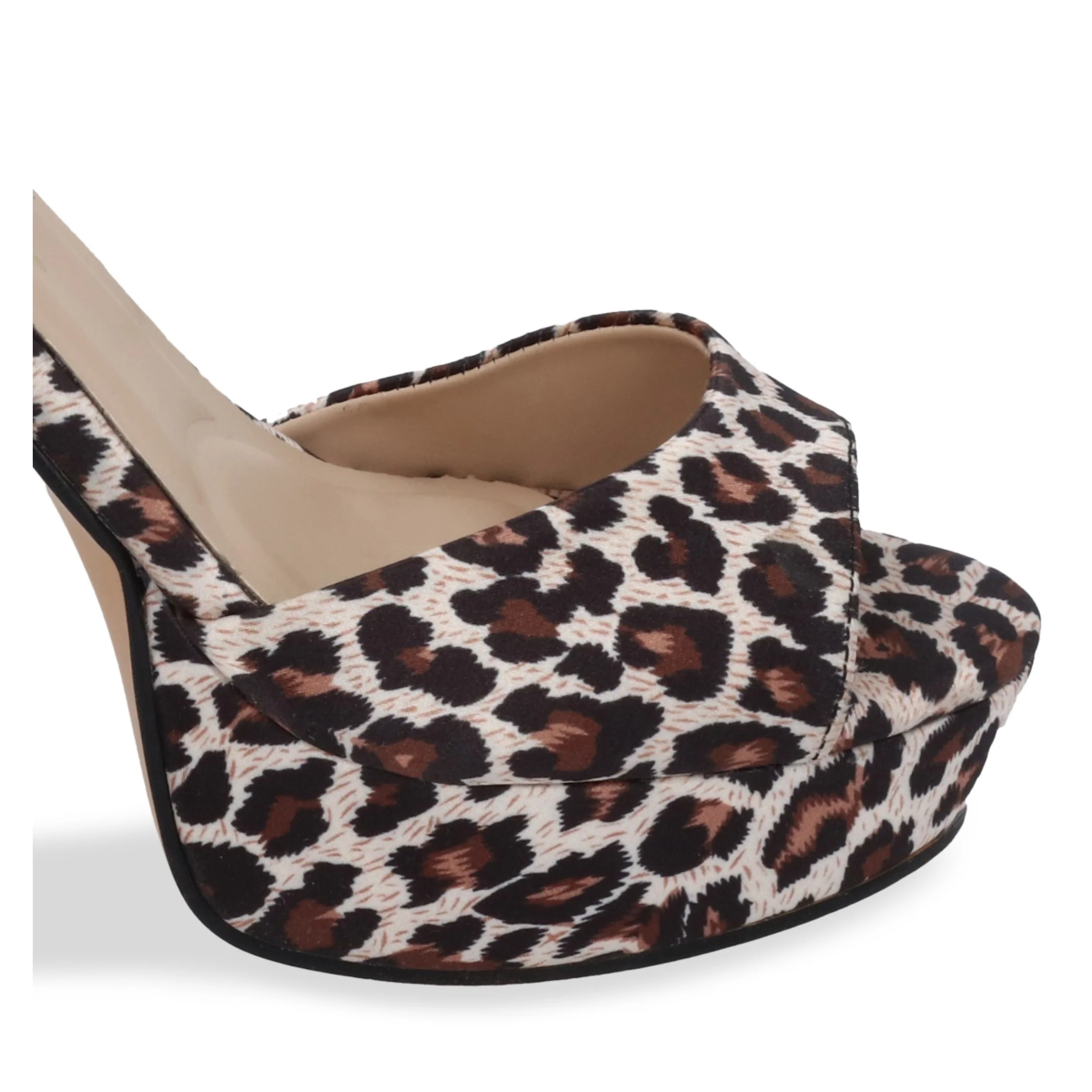 SANDALIA DE TACÓN ANIMAL PRINT 13CM MUJER CON HEBILLA 08636 - Image 6