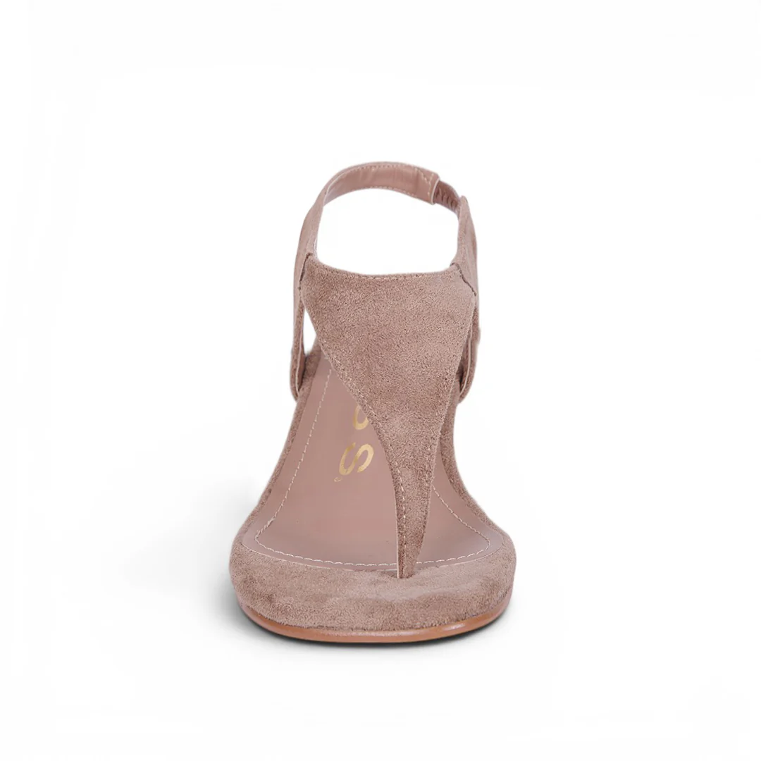 SANDALIA DE TACÓN BEIGE 21571 - Image 3