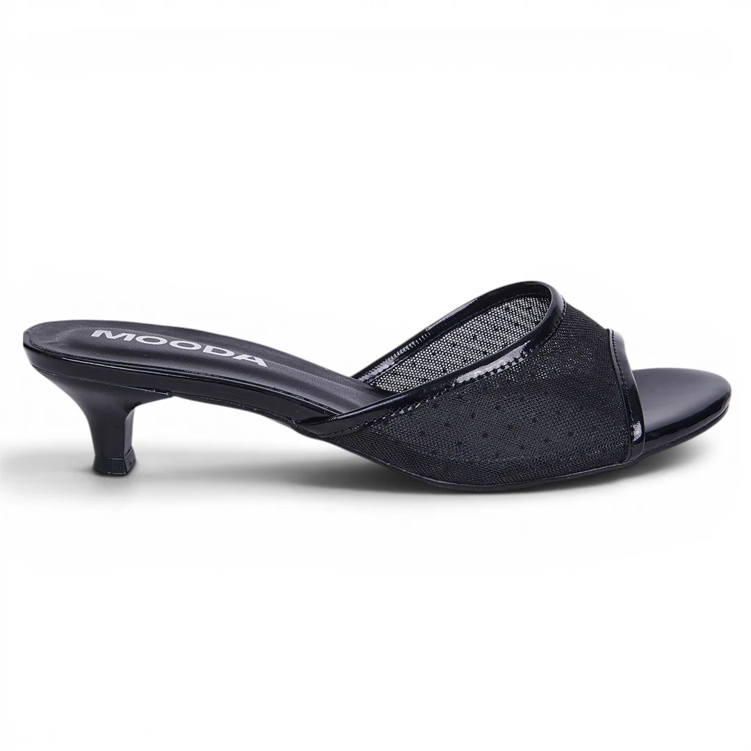 SANDALIA DE TACÓN NEGRO 35402 - Image 2