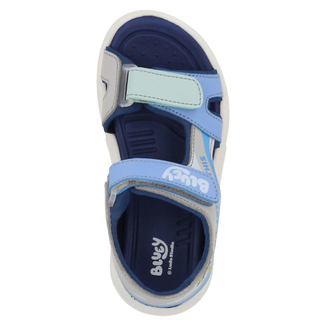 SANDALIA DEPORTIVA AZUL CON LUCES DE BLUEY 09745 - Image 5