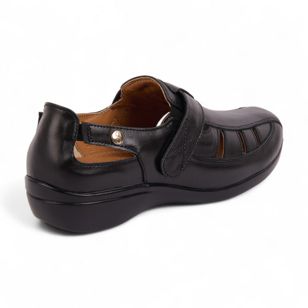 SANDALIA PISO NEGRO CONTACTEL 24031 - Image 3