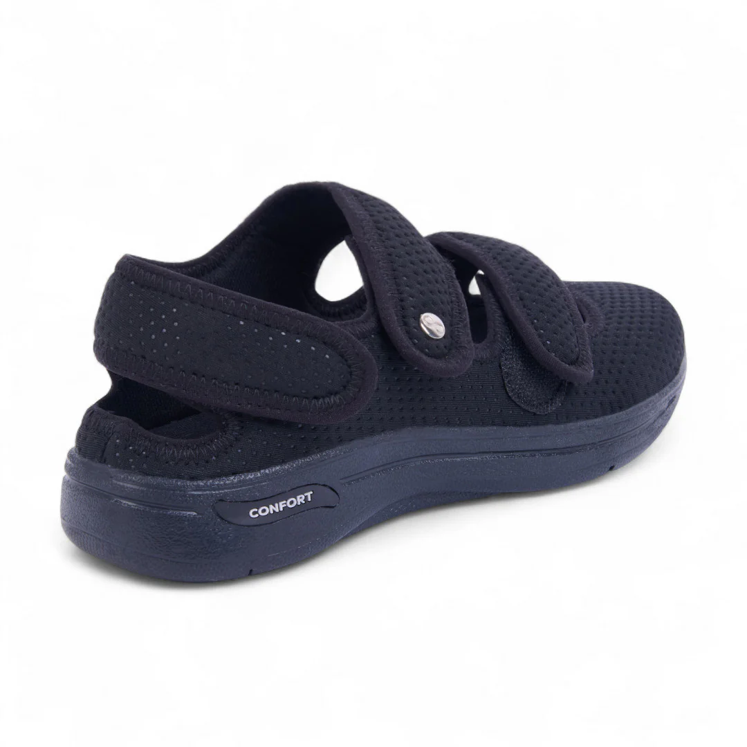 SANDALIA PLATAFORMA NEGRO CONTACTEL 67714 - Image 3