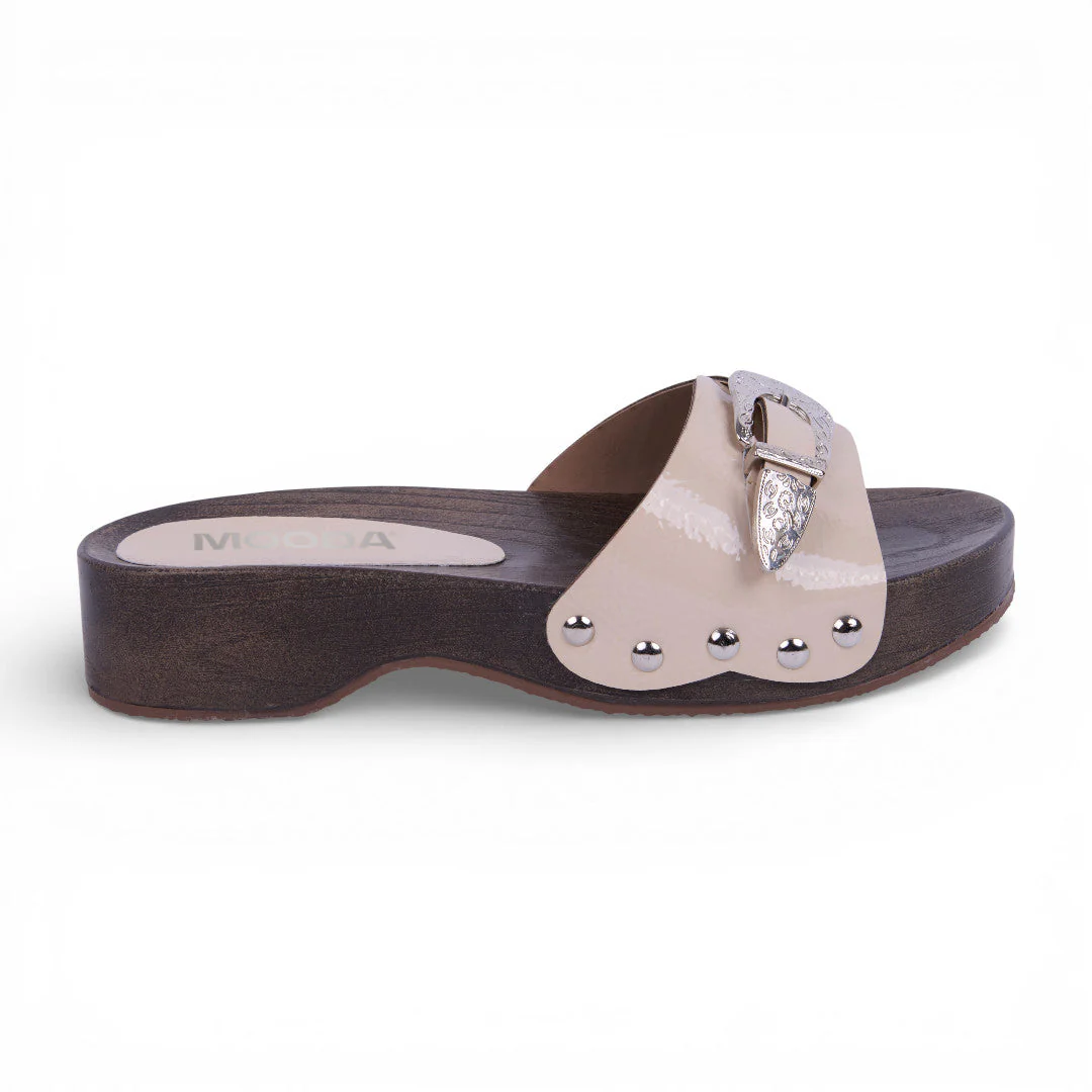 SANDALIA SUECO HEBILLA HUESO 10833 - Image 2