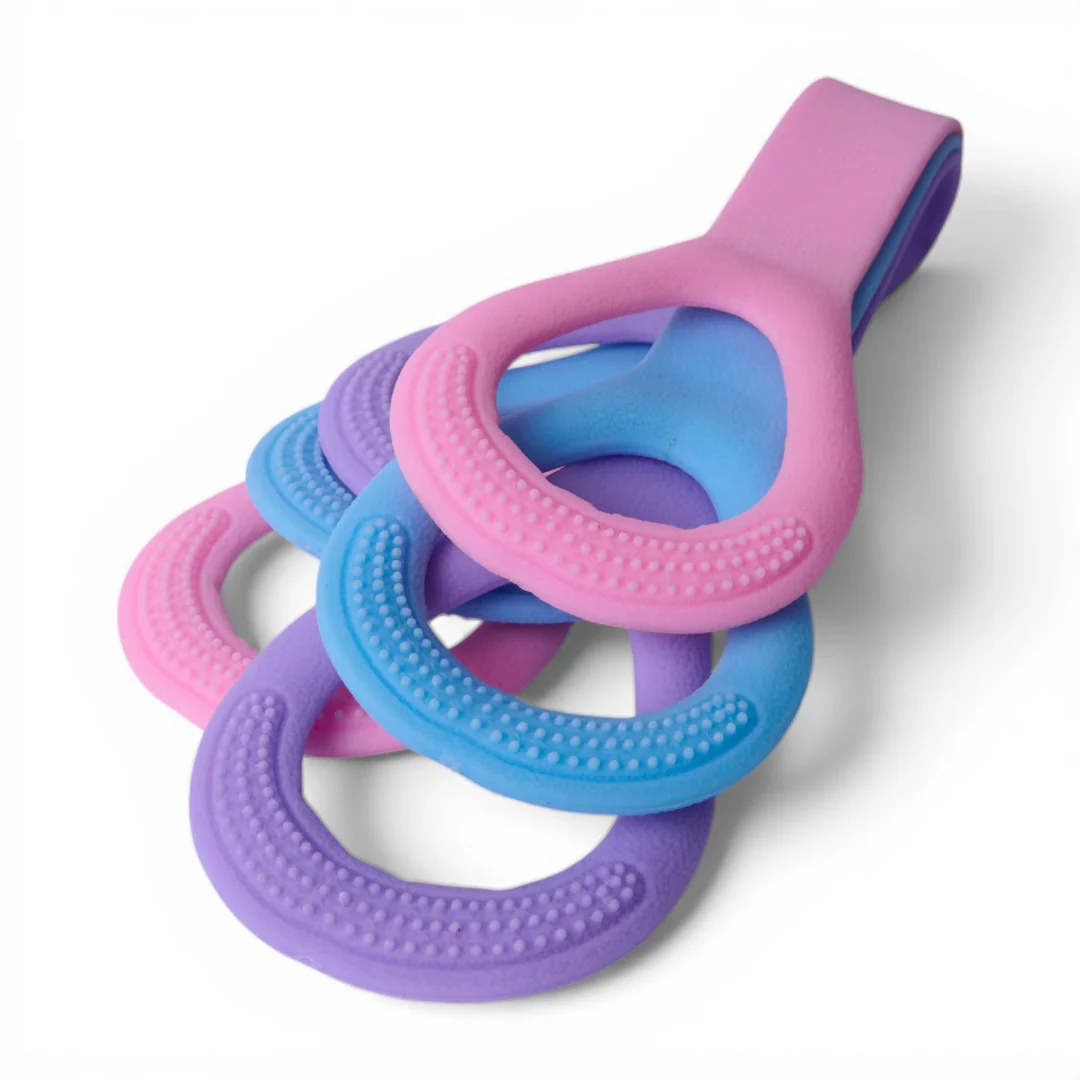 SET DE 3 LIGAS DE TENSIÓN MULTICOLOR 80365
