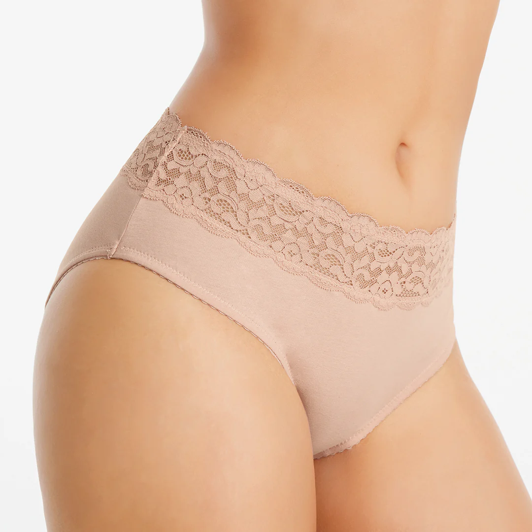 SET DE 3 PANTY MULTICOLOR DE ALGODÓN 82078
