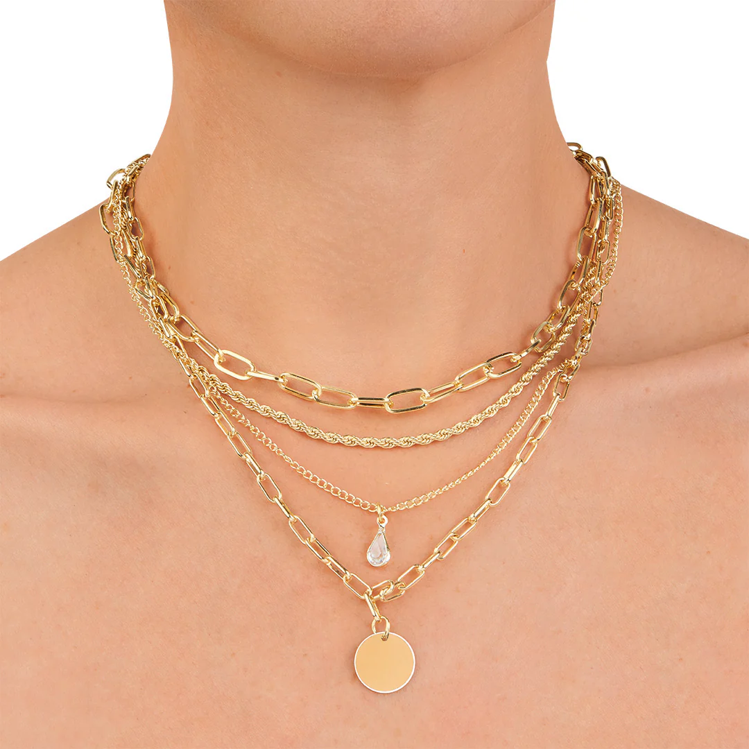SET DE 4 COLLARES 93906
