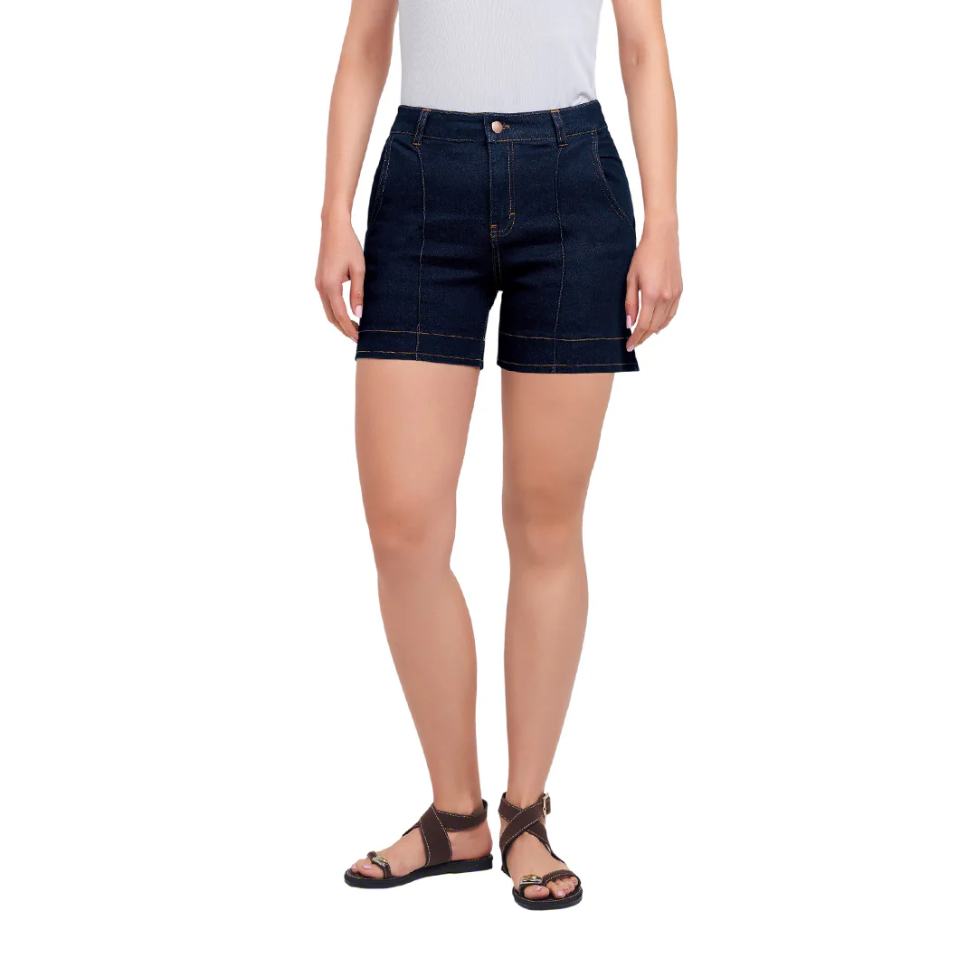 SHORTS MEZCLILLA AZUL CORTOS 65805