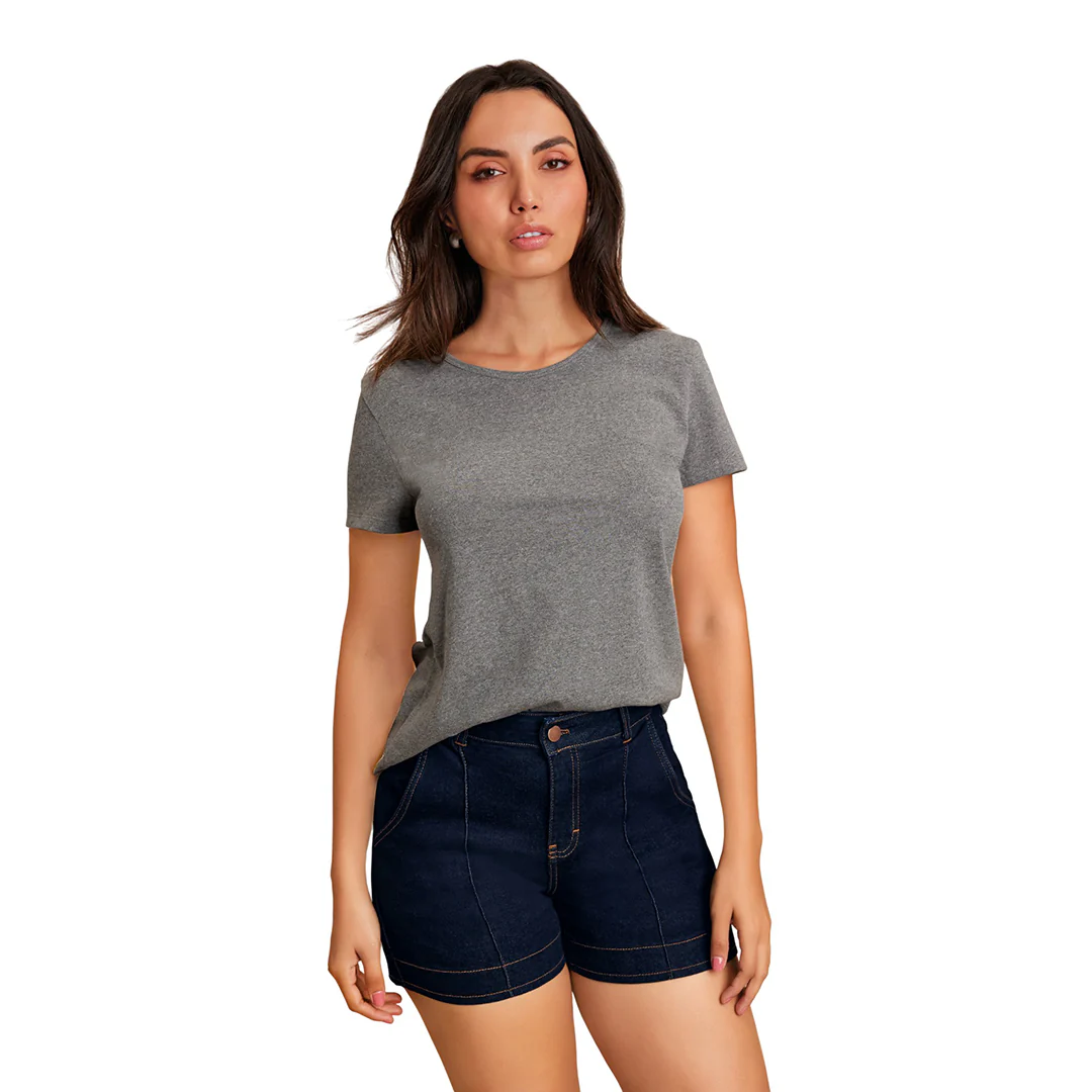 SHORTS MEZCLILLA AZUL CORTOS 65805 - Image 3