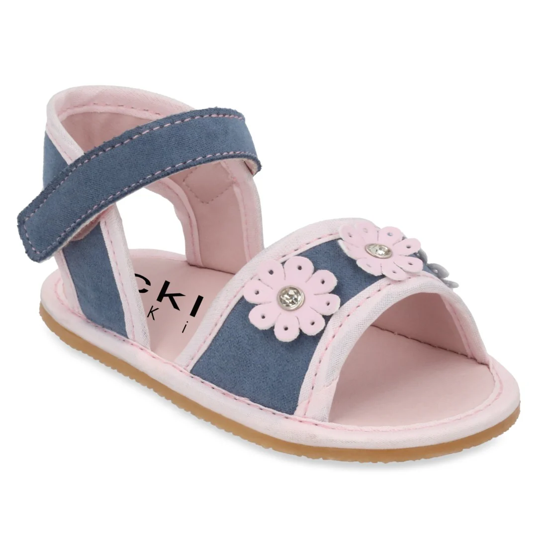 SIX 491 SANDALIA AZUL, BLANCO Y LILA - Image 2