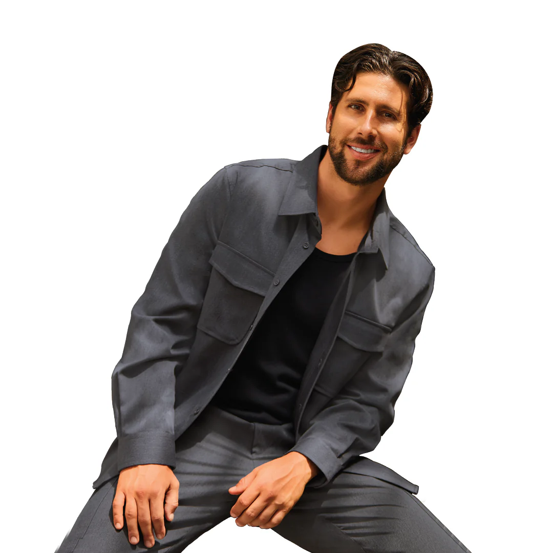 SOBRECAMISA GRIS CABALLERO 92046