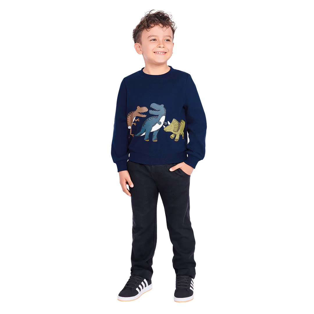SUDADERA ESTAMPADO DINOSAURIOS MULTICOLOR 92169