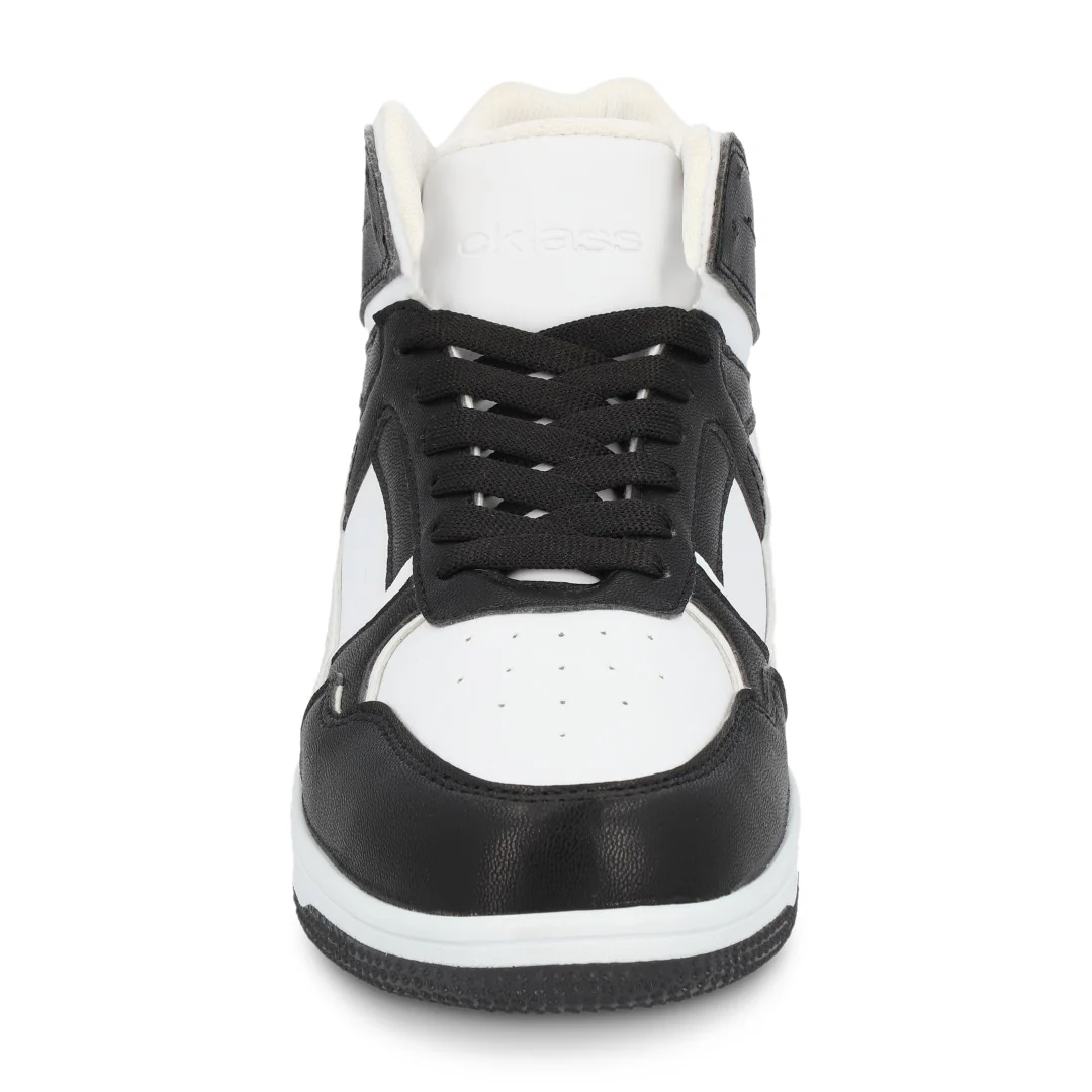 TENIS ABOTINADO NEGRO CON CINTAS 56466 - Image 5