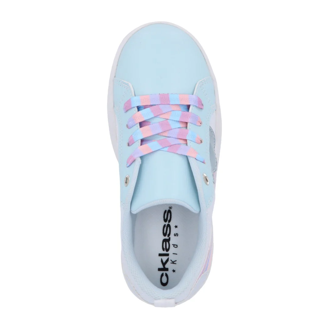 TENIS CASUAL AZUL CON ADORNO 28598 - Image 5