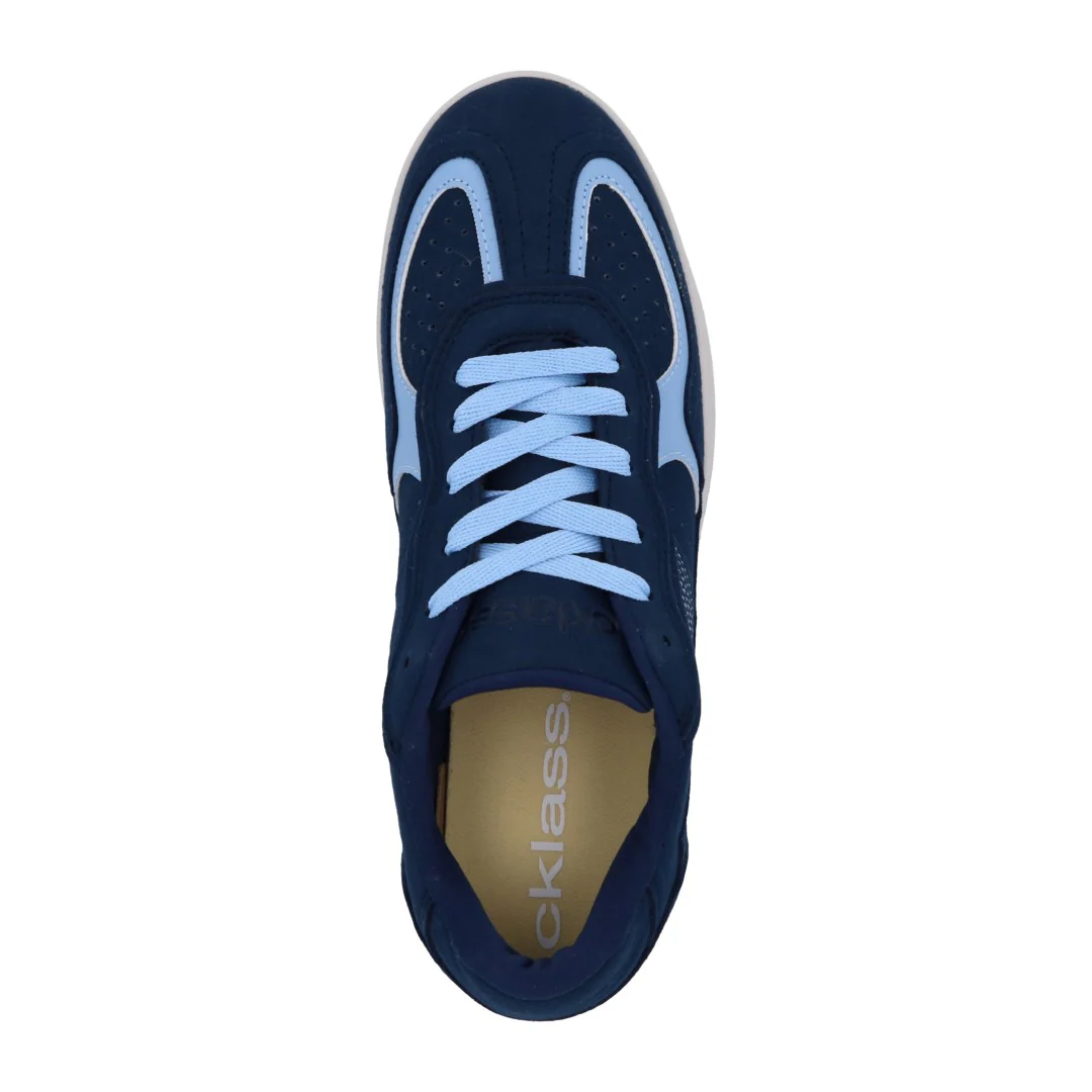TENIS CASUAL AZUL MUJER 02272 - Image 5