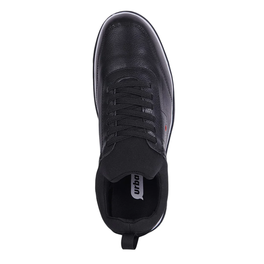 TENIS CASUAL LISO CON DETALLE MÍNIMO NEGRO 54201 - Image 4