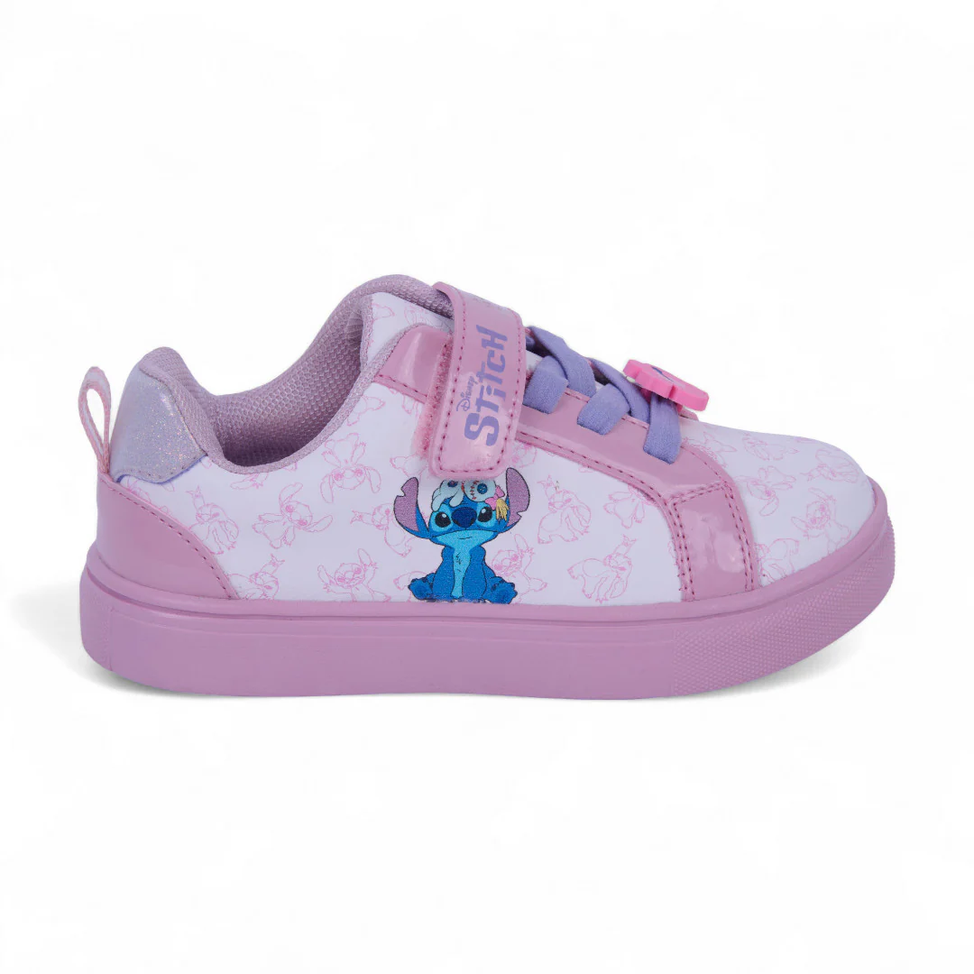 TENIS CASUAL ROSA CON ESTAMPADO DE STICH 09815 - Image 2