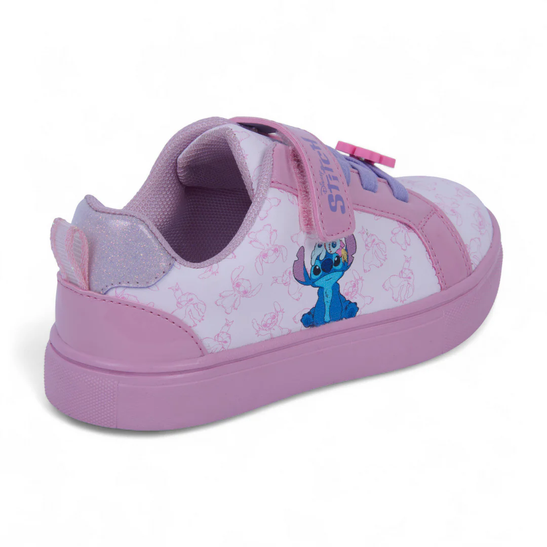 TENIS CASUAL ROSA CON ESTAMPADO DE STICH 09815 - Image 3