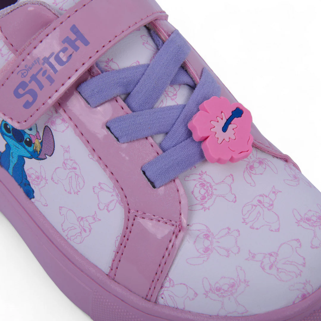 TENIS CASUAL ROSA CON ESTAMPADO DE STICH 09815 - Image 6