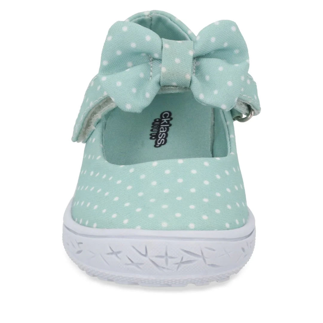 TENIS CASUAL ROSA Y VERDE CON ADORNO DUO 705 - Image 5