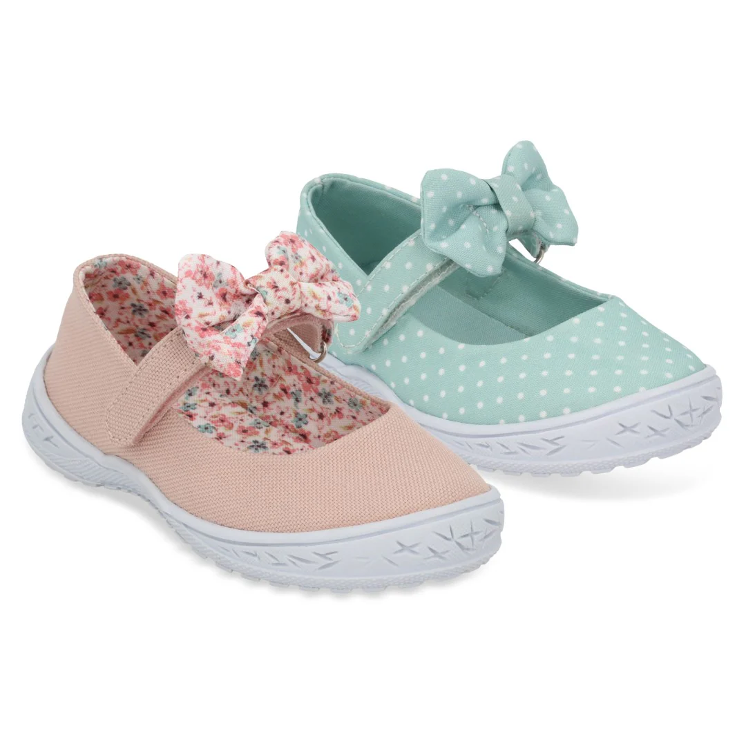 TENIS CASUAL ROSA Y VERDE CON ADORNO DUO 705 - Image 7