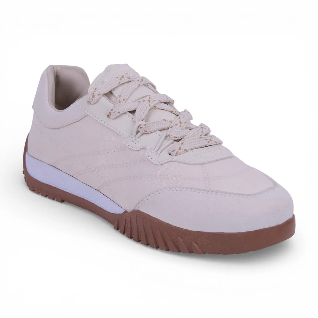 TENIS CASUAL SUELA CAFÉ HUESO 58613