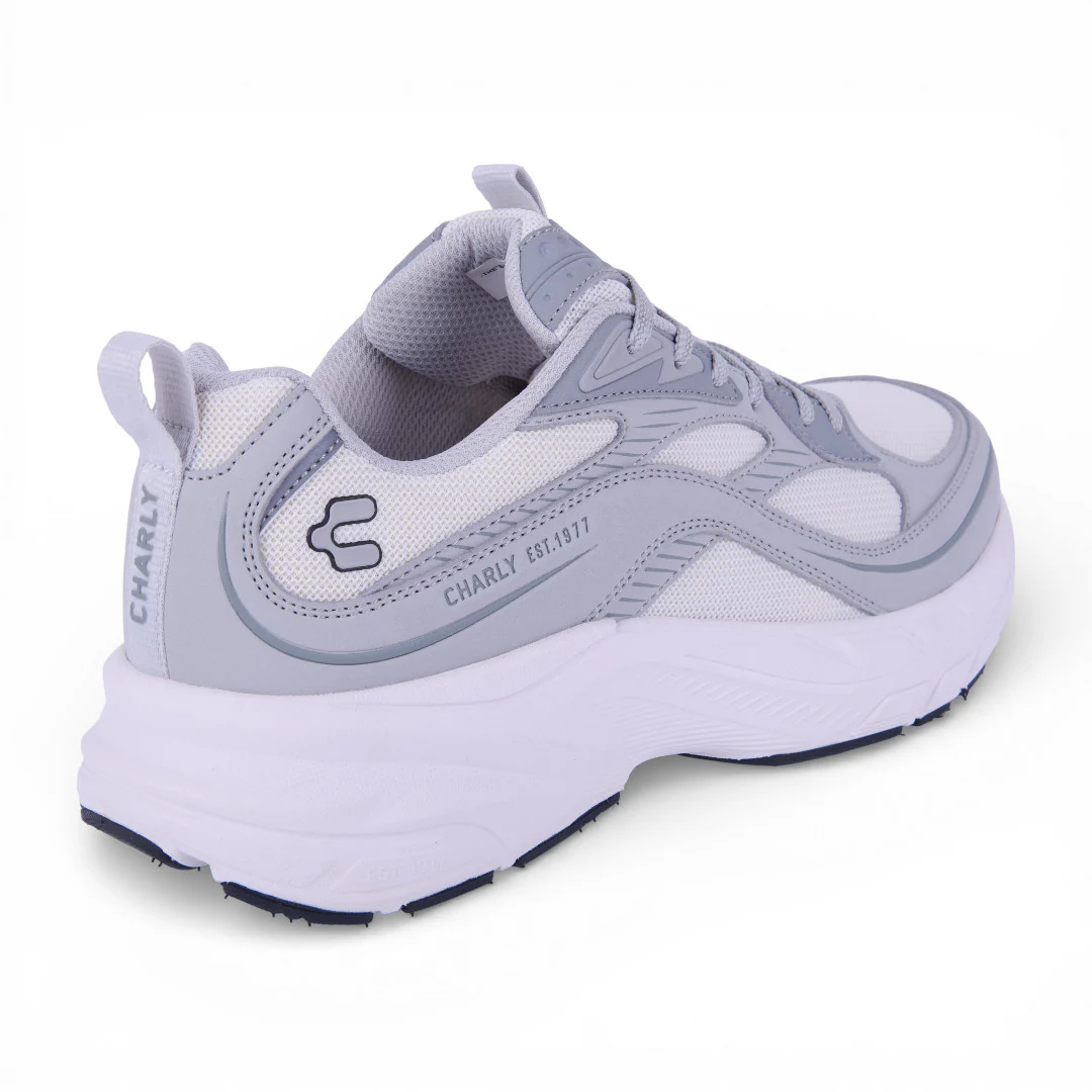 TENIS CHARLY GRIS 69343 - Image 3