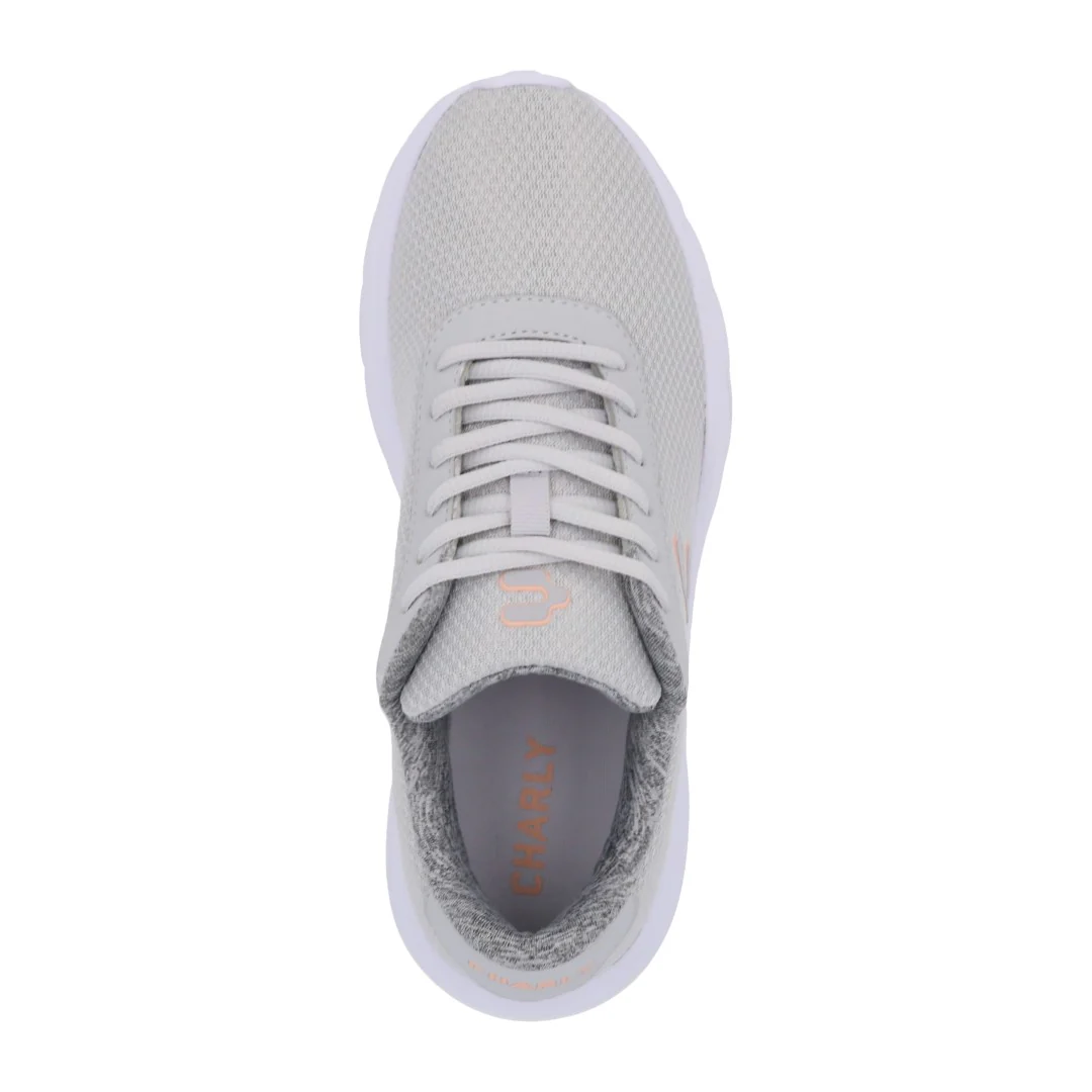 TENIS CHARLY MUJER GRIS 69299 - Image 5