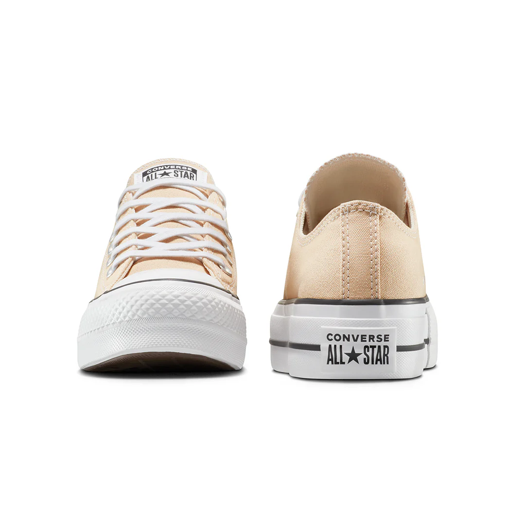 TENIS CONVERSE PLATAFORMA LIFT BEIGE 60149 - Image 3