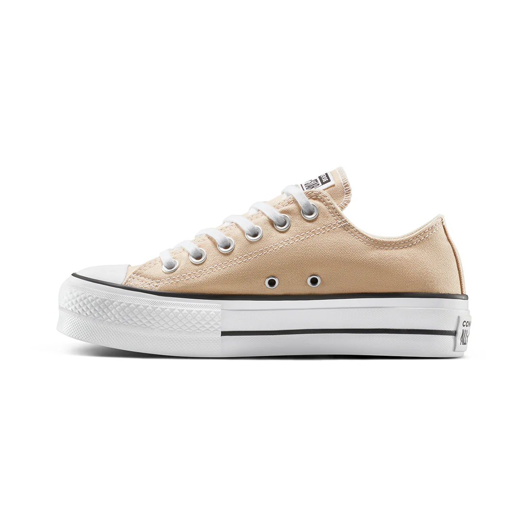 TENIS CONVERSE PLATAFORMA LIFT BEIGE 60149 - Image 4