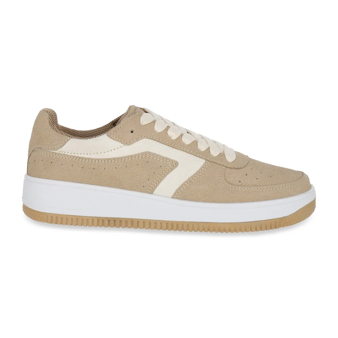 TENIS DE PISO BEIGE SINTÉTICO 14011 - Image 2