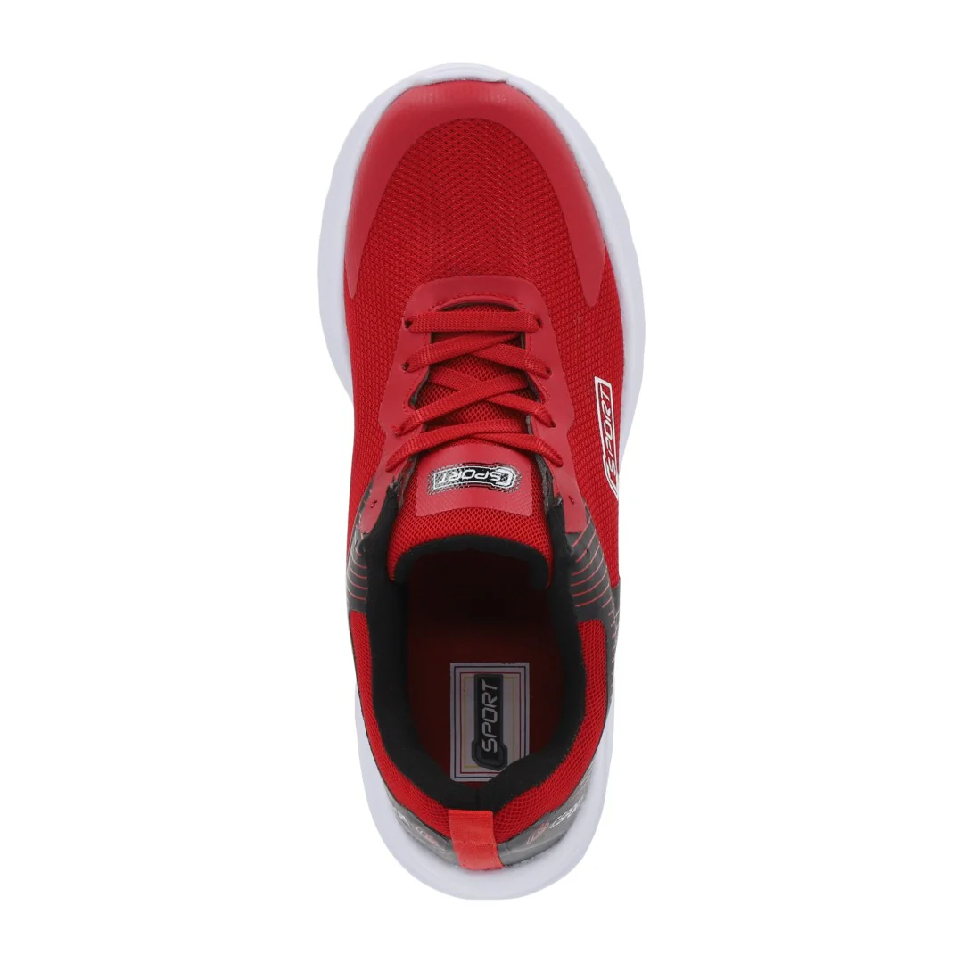 TENIS DE PISO CABALLERO ROJO SINTÉTICO 56906 - Image 4