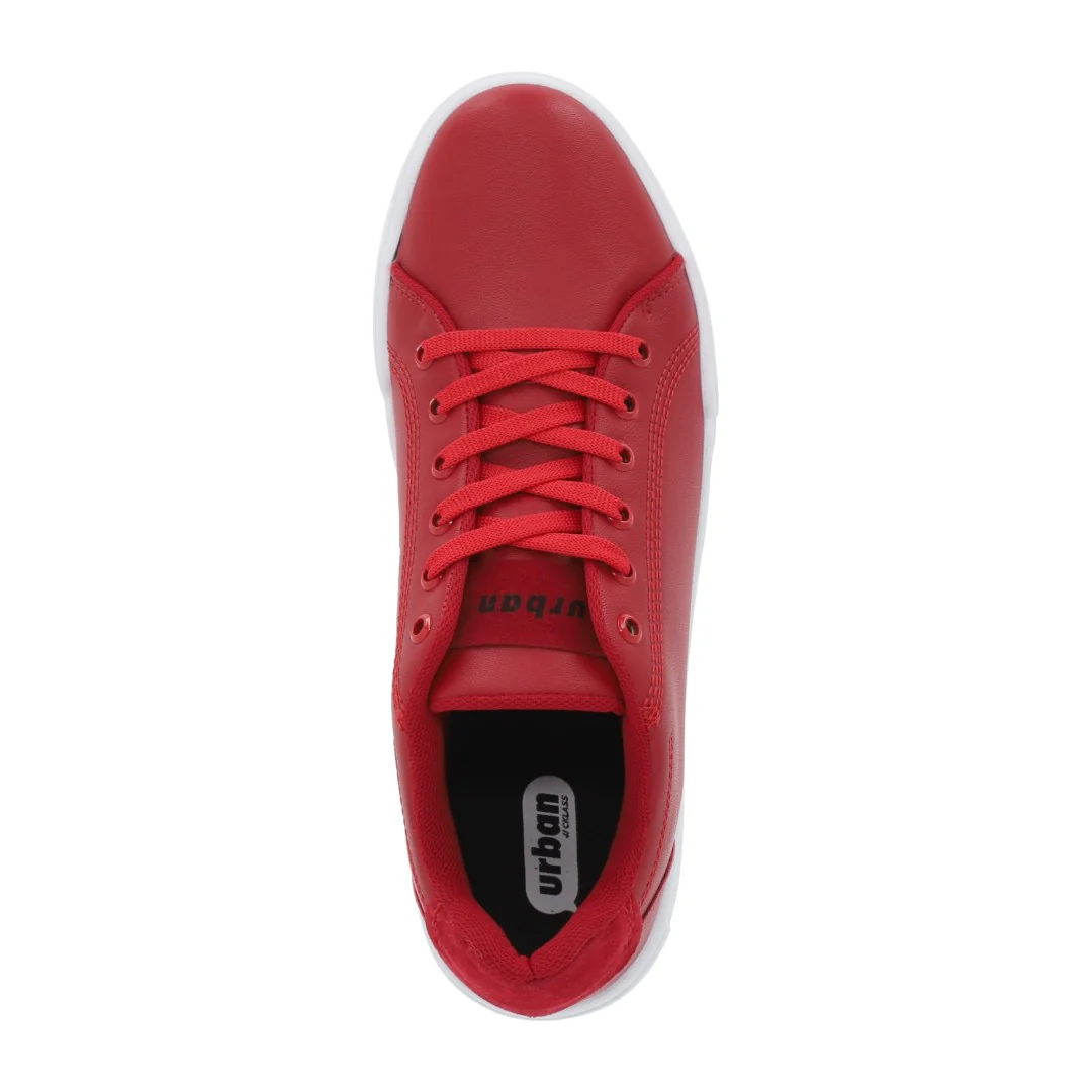 TENIS DE PISO CABALLERO ROJO SINTÉTICO 90485 - Image 2